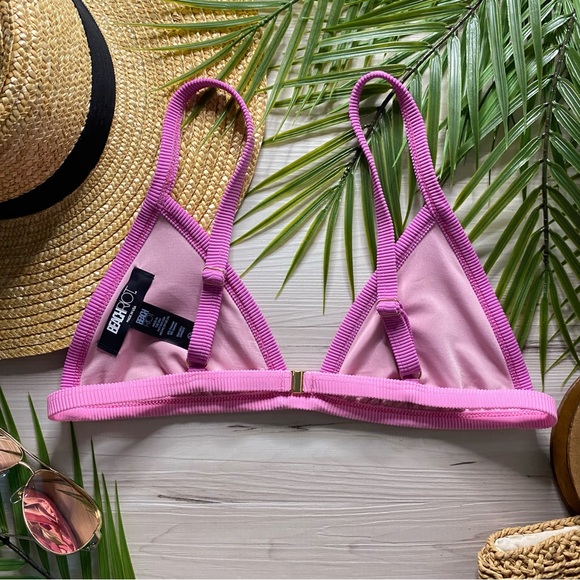 Beach Riot Colorblock Mika Triangle Bikini Top - Picture 5 of 12